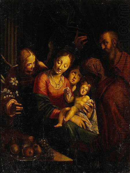 The Holy Family, Hans von Aachen